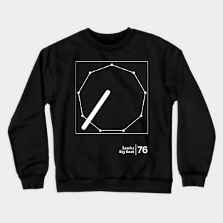 Sparks - Big Beat / Minimalist Style Graphic Design Crewneck Sweatshirt